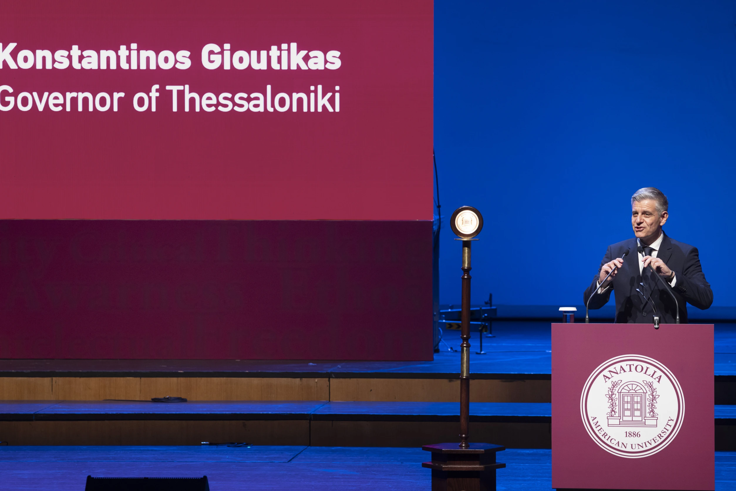 Ο Αντιπεριφερειάρχης Θεσσαλονίκης Κωνσταντίνος Γιουτίκας