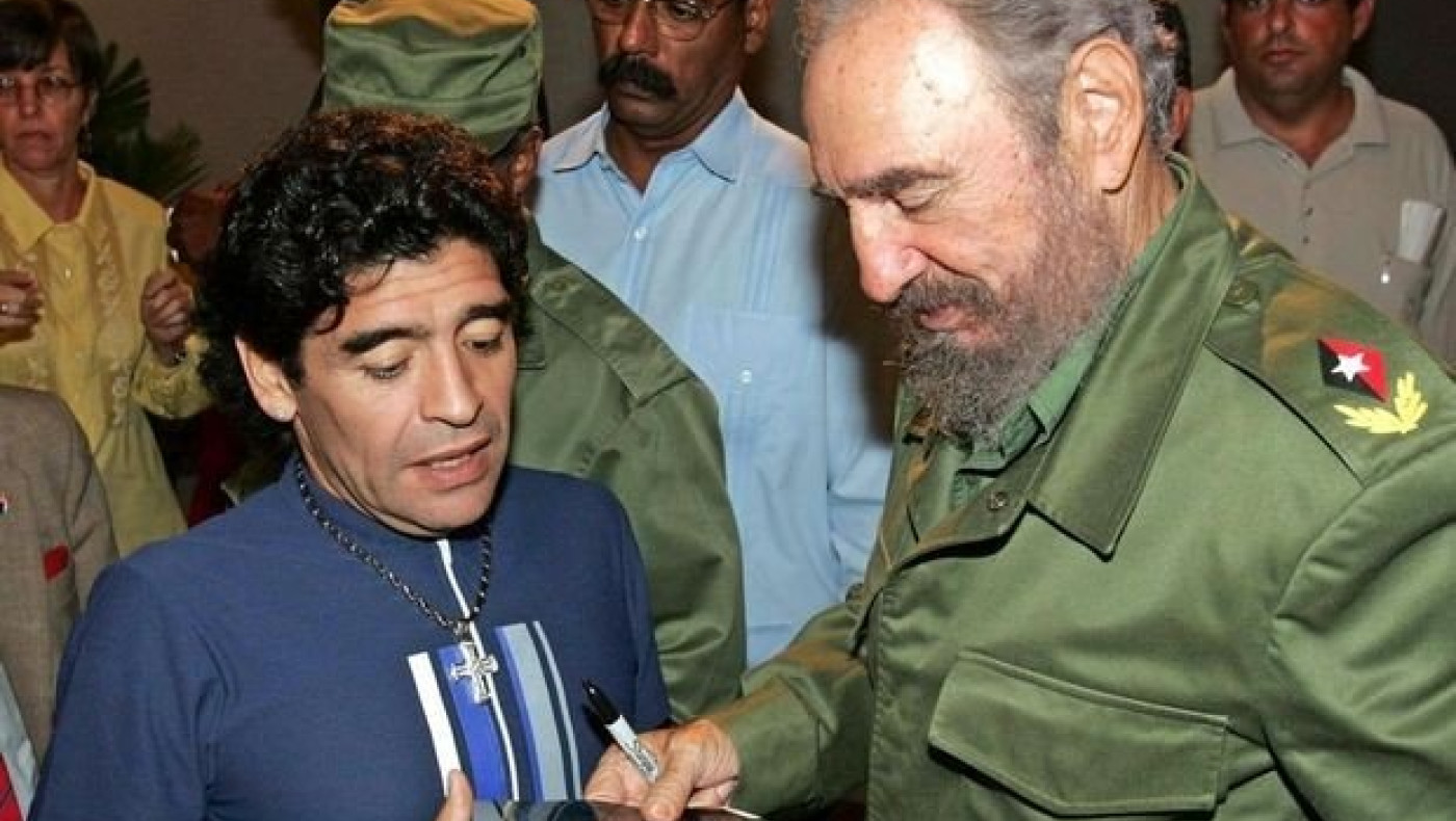 Μαραντόνα: «Ο Φιντέλ Κάστρο ζει»