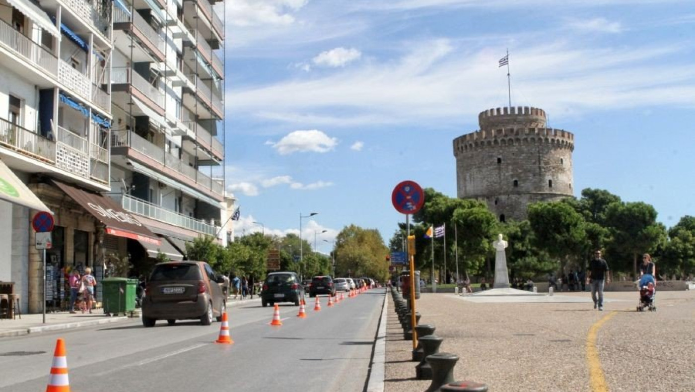 Θεσσαλονίκη: Μεταφέρεται στο οδόστρωμα ο ποδηλατόδρομος της Λ.Νίκης