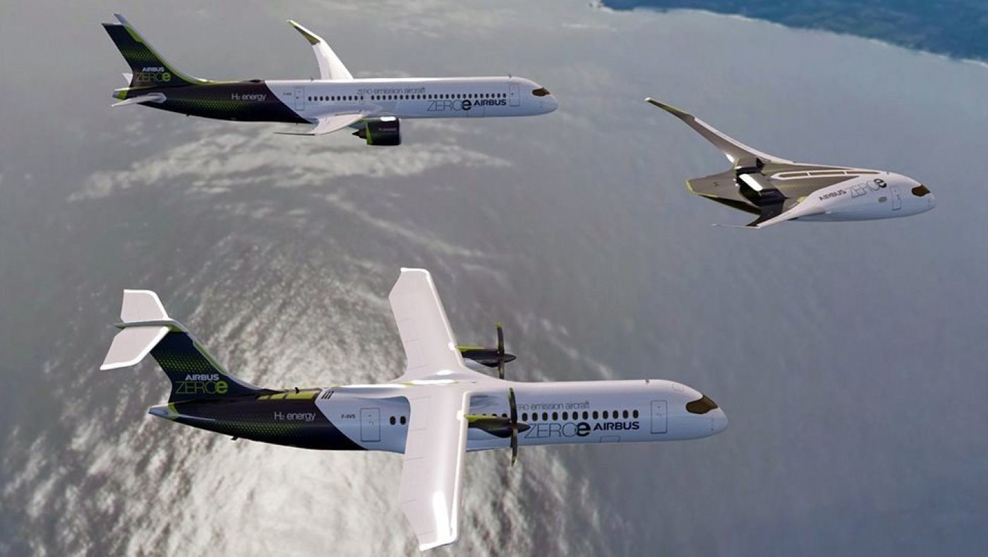 Airbus: «Το 2035 θα πετάμε με αεροπλάνα υδρογόνου»