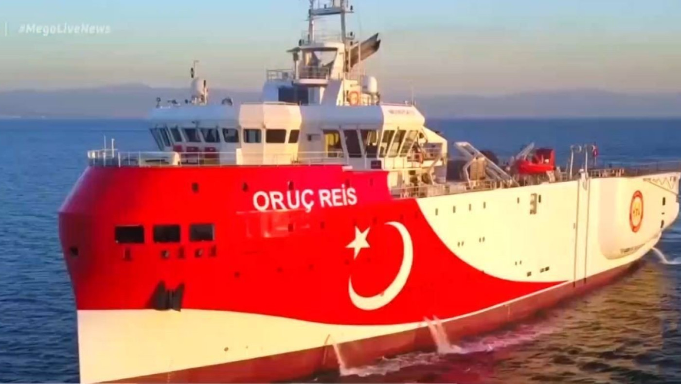 Oruc Reis: Αμερικανικό κατασκοπευτικό νότια της Ρόδου