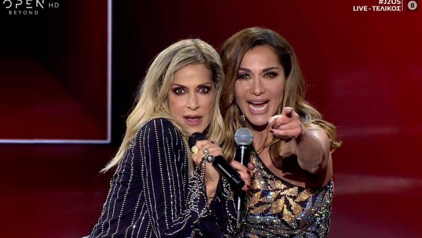﻿Η Δέσποινα Βανδή διασκεδάζει με Άννα Βίσση! (vid)
