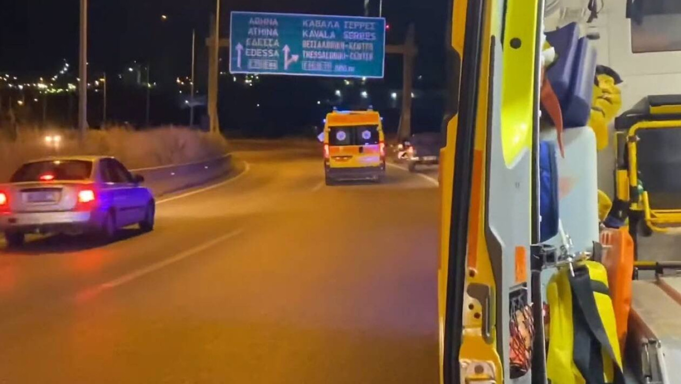 Θεσσαλονίκη: Ενας νεκρός μετά από σύγκρουση λεωφορείου με δίκυκλο
