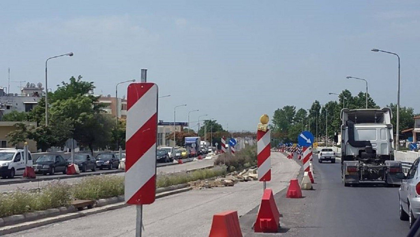 Θεσσαλονίκη-Πολύγυρος: Πού θα γίνουν έργα σήμερα στο οδικό δίκτυο