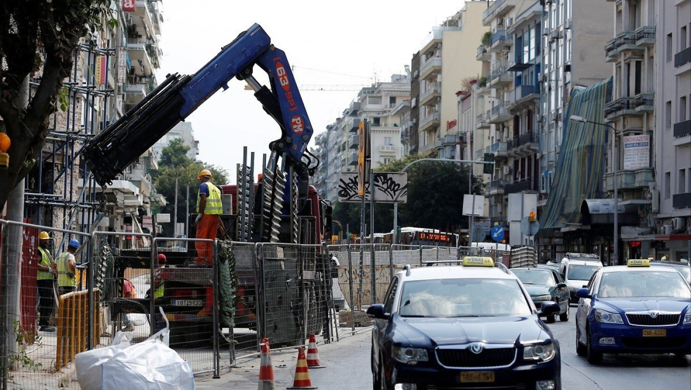 Θεσσαλονίκη: Κλείνει σήμερα μία λωρίδα στην οδό Εγνατία λόγω εργασιών του μετρό