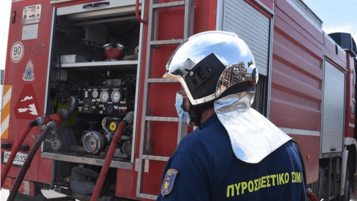 Φωτιά στη Θεσσαλονίκη – Επί ποδός η Πυροσβεστική
