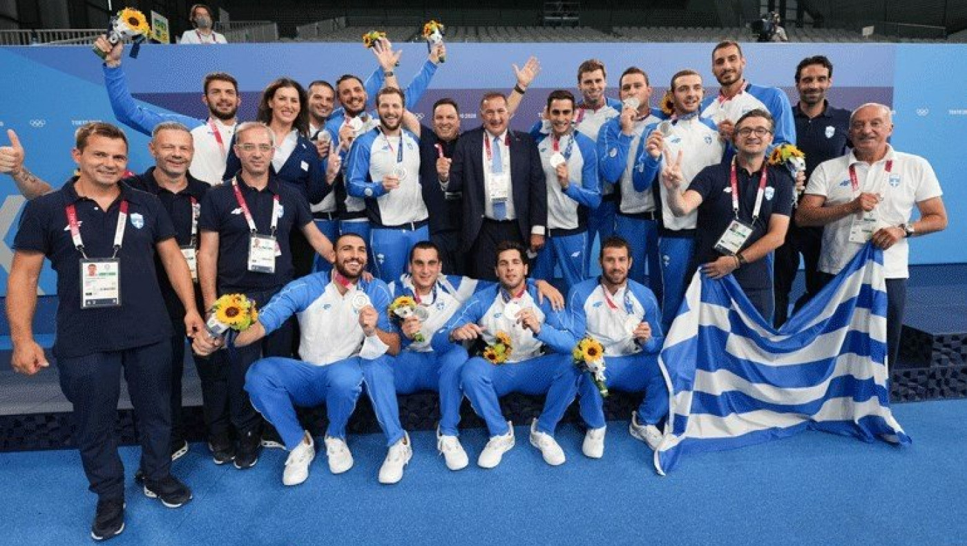 Πανηγυρική επιστροφή στην Ελλάδα για την εθνική ομάδα πόλο