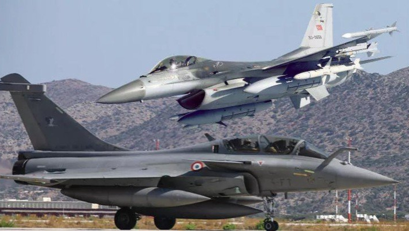 Milliyet: Ασχημα νέα για την Αθήνα – Τουρκικά F-16 θα πετάξουν δίπλα σε Rafale