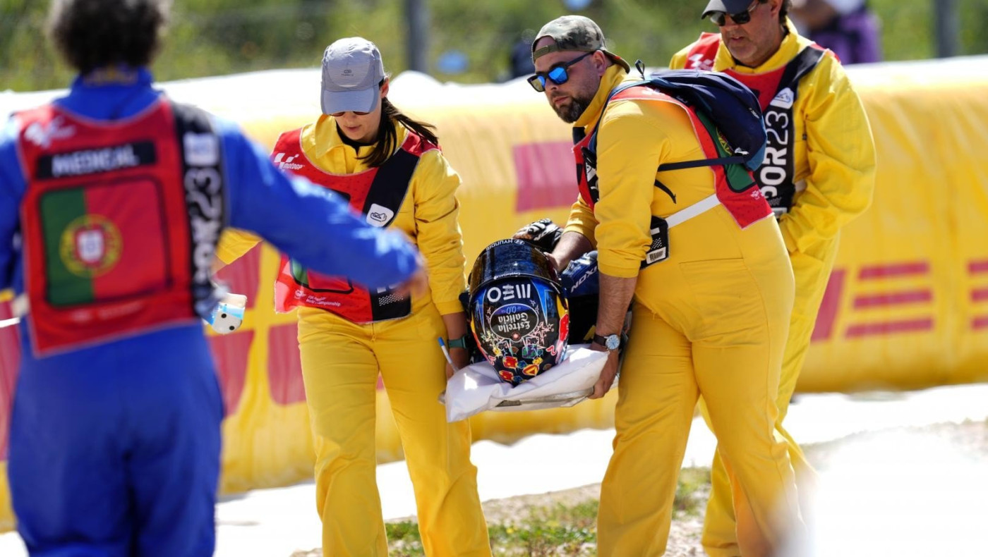 Με το... αριστερό ξεκίνησε το MOTOGP- 6 τραυματίες από τον πρώτο κιόλας αγώνα