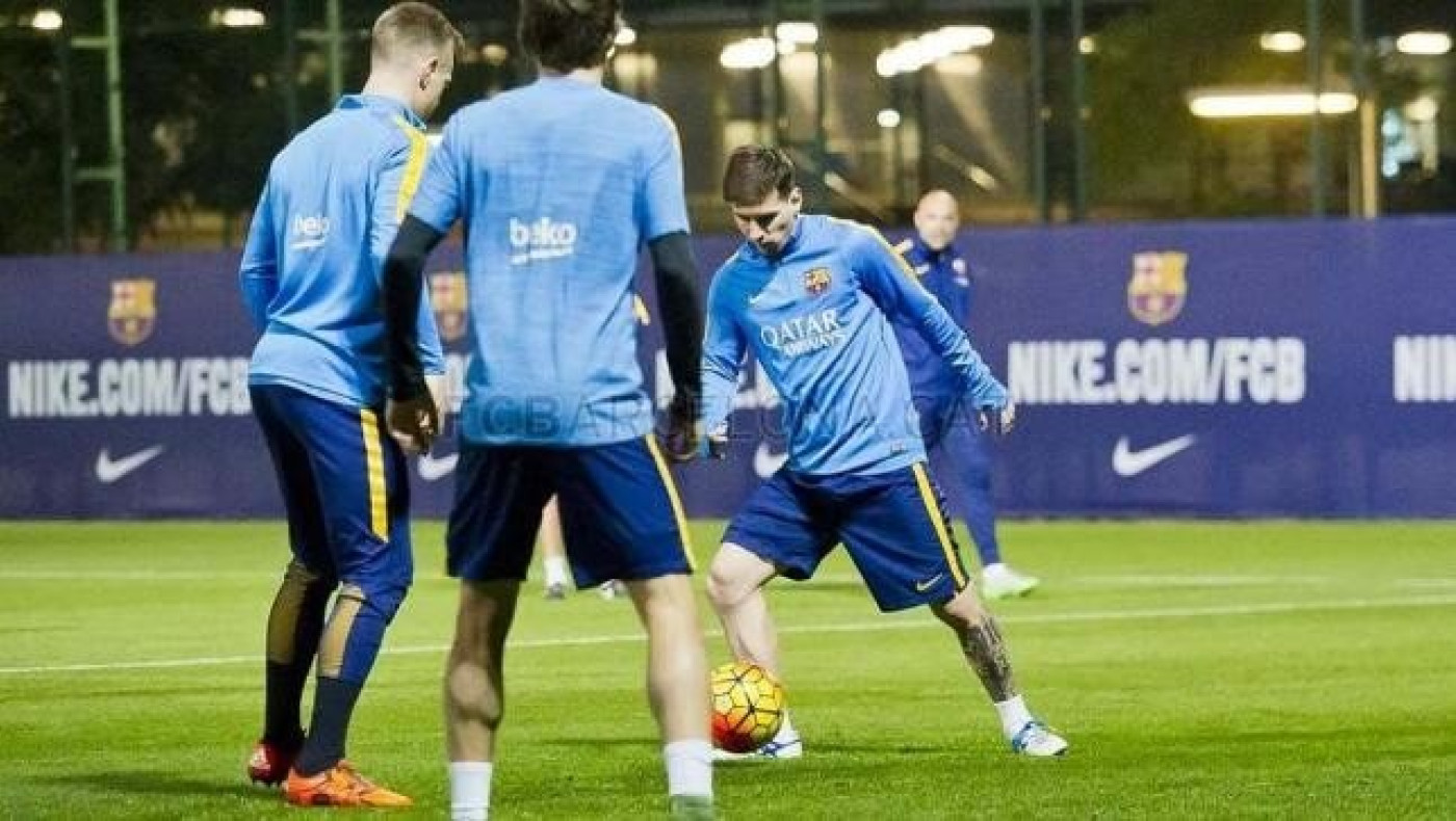 Προπονήθηκε ο Μέσι, ελπίδες να προλάβει το el clasico 