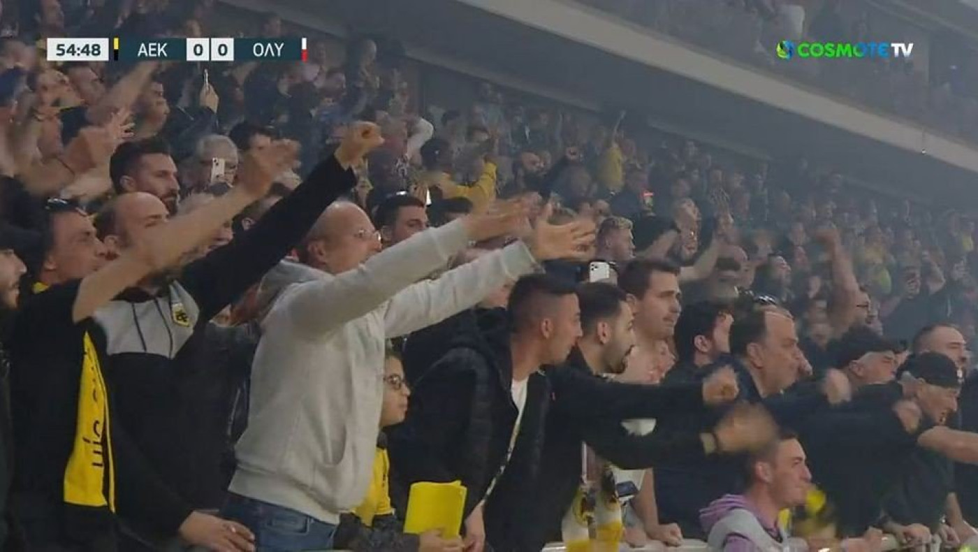 Πανηγύρισαν στην Opap Arena το γκολ του ΠΑΟΚ!