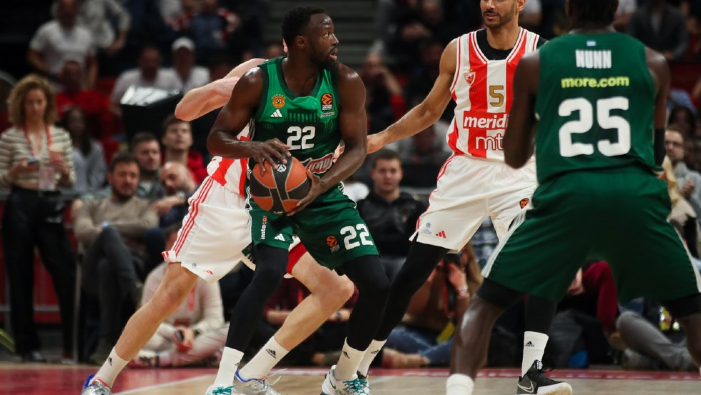Νίκη στο Βελιγράδι για Παναθηναϊκό, 89-76 τον Ερυθρό