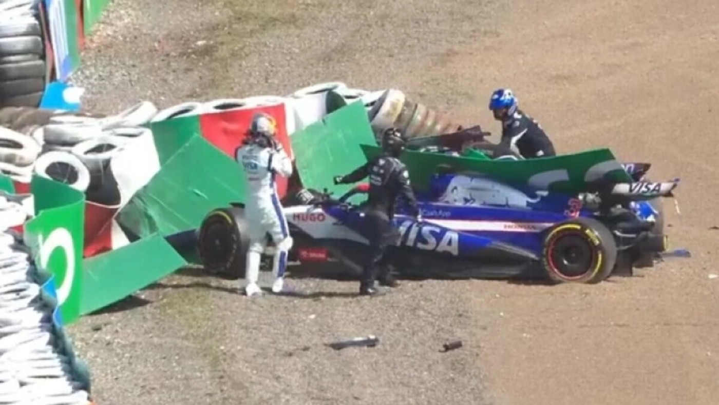 F1: Διακοπή στο Grand Prix Ιαπωνίας λόγω σύγκρουσης Ρικάρντο με Άλμπον