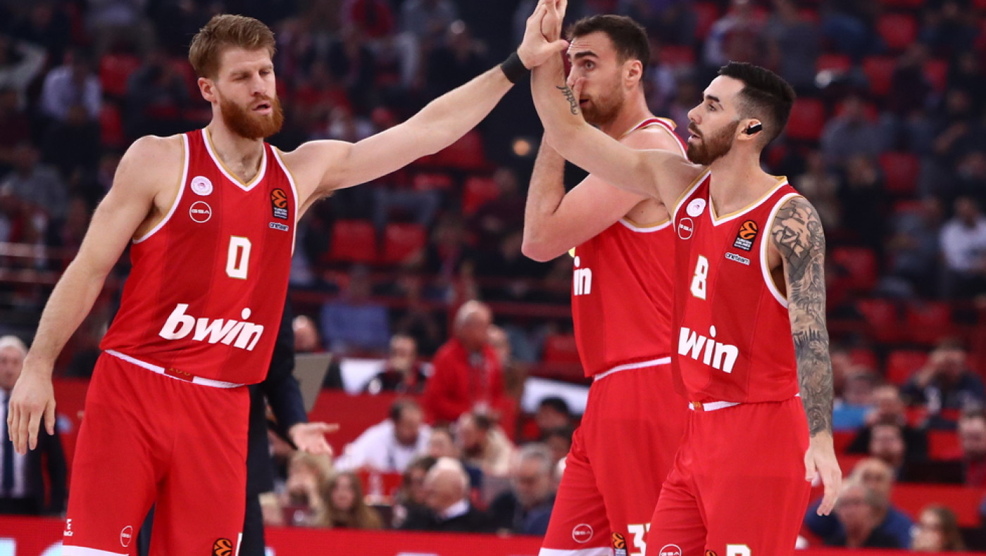 Ευρωλίγκα: Δοκιμασία Ολυμπιακού στο Μονακό-Το πρόγραμμα και οι τηλεοπτικές μεταδόσεις