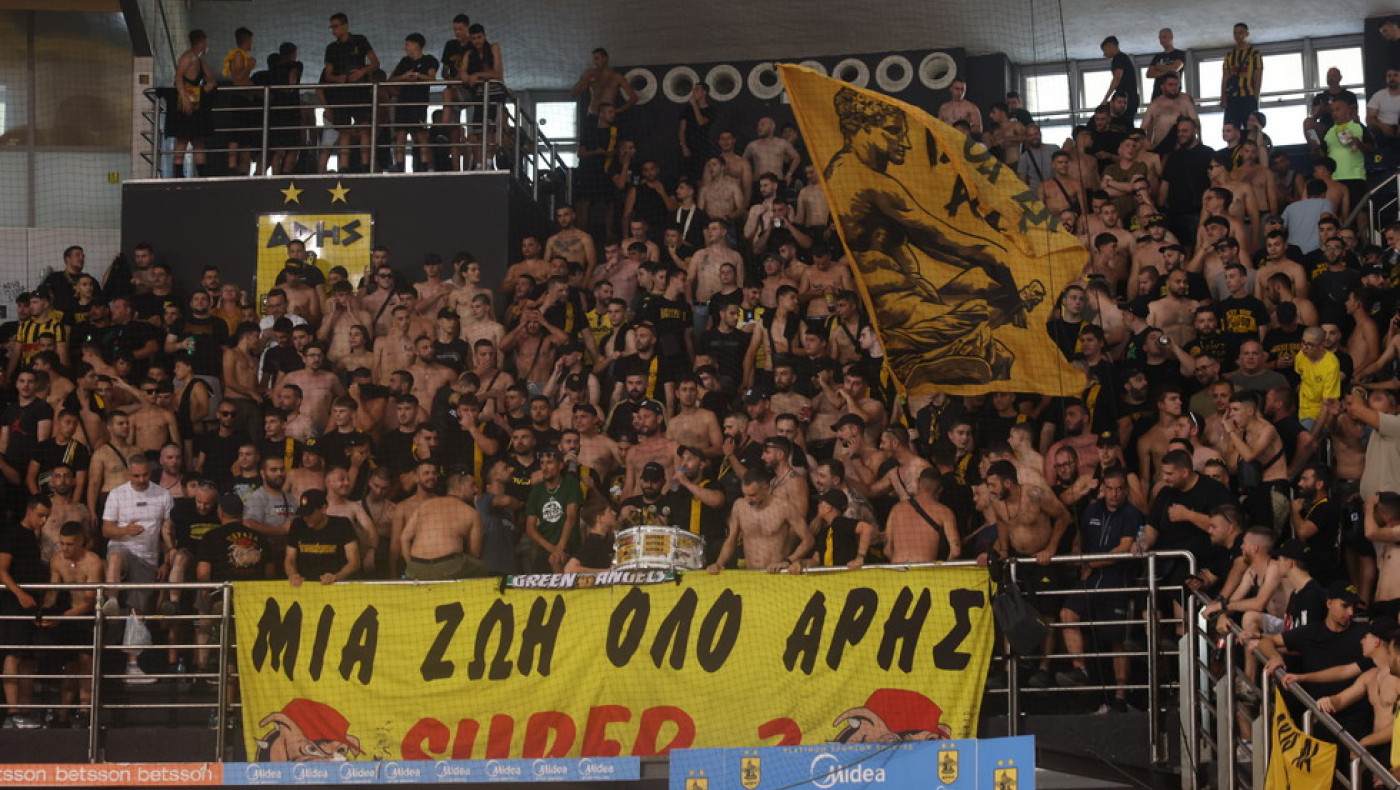 Άρης: «Κιτρινόμαυρο» πάρτι στο «Nick Gallis Hall» μετά την αλλαγή σελίδας στην ΚΑΕ