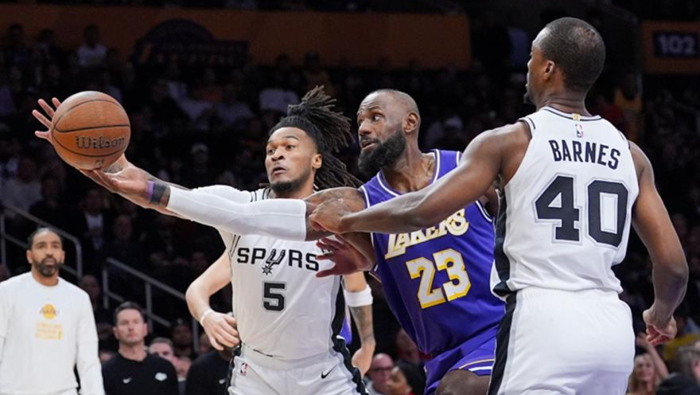NBA: Στα ημιτελικά του NBA Cup οι Σπερς-Επικράτησαν των Λέικερς 132-119 (vid)
