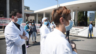 Θεσσαλονίκη: Συγκεντρώσεις διαμαρτυρίας νοσοκομειακών γιατρών
