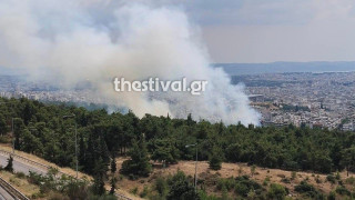 ΕΚΤΑΚΤΟ: Πυρκαγιά σε εξέλιξη στο Σέιχ Σου